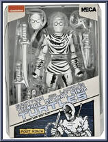 Foot Ninja (Black & White) from Teenage Mutant Ninja Turtles - Mirage Comics - Basic Series manufactured by Neca [Front]