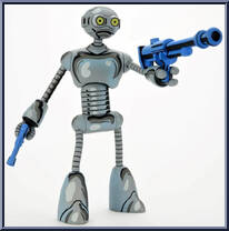 Fugitoid from Teenage Mutant Ninja Turtles - Mirage Comics - Basic Series manufactured by Neca [Loose]