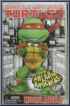 Michelangelo from Teenage Mutant Ninja Turtles - Mirage Comics - Extreme Head Knockers manufactured by Neca [Front]