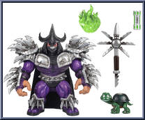 Super Shredder from Teenage Mutant Ninja Turtles - Retro Soft Vinyl manufactured by Mondo [Loose]