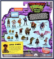 April O'Neil from Teenage Mutant Ninja Turtles - Mutant Mayhem - Basic Series manufactured by Playmates [Back]