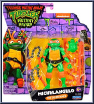 Michelangelo from Teenage Mutant Ninja Turtles - Mutant Mayhem - Basic Series manufactured by Playmates [Front]