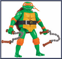 Michelangelo from Teenage Mutant Ninja Turtles - Mutant Mayhem - Ninja Shouts manufactured by Playmates [Loose]