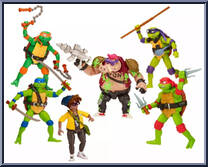 Ooze Cruisin' Figures from Teenage Mutant Ninja Turtles - Mutant Mayhem - Box Sets manufactured by Playmates [Loose]