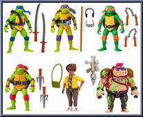 Ooze Cruisin' Figures from Teenage Mutant Ninja Turtles - Mutant Mayhem - Box Sets manufactured by Playmates [Loose]