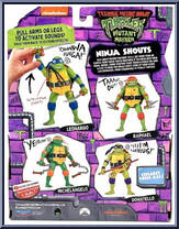 Raphael from Teenage Mutant Ninja Turtles - Mutant Mayhem - Ninja Shouts manufactured by Playmates [Back]