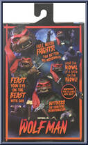 Raphael (Wolf Man) from Teenage Mutant Ninja Turtles - Universal Monsters manufactured by Neca [Back]
