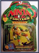 Michaelangelo from Teenage Mutant Ninja Turtles - Next Mutation - Series 1 manufactured by Playmates [Front]