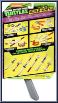 Ninja Build -n- Battle: Leonardo from Teenage Mutant Ninja Turtles - Nickelodeon - Role Play manufactured by Playmates [Back]
