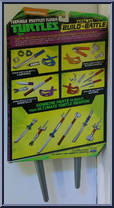 Ninja Build -n- Battle: Raphael from Teenage Mutant Ninja Turtles - Nickelodeon - Role Play manufactured by Playmates [Back]