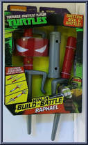 Ninja Build -n- Battle: Raphael from Teenage Mutant Ninja Turtles - Nickelodeon - Role Play manufactured by Playmates [Front]