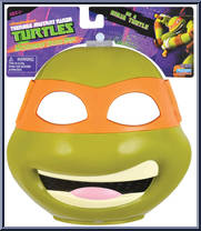 Deluxe Mask Michelangelo from Teenage Mutant Ninja Turtles - Nickelodeon - Role Play manufactured by Playmates [Front]