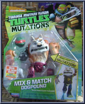 Dogpound from Teenage Mutant Ninja Turtles - Nickelodeon - Mutations manufactured by Playmates [Front]