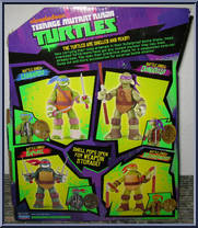 Battle Shell Donatello (Deluxe) from Teenage Mutant Ninja Turtles - Nickelodeon - Battle Shell manufactured by Playmates [Back]