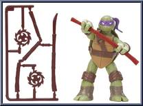 Donatello from Teenage Mutant Ninja Turtles - Nickelodeon - Basic Series manufactured by Playmates [Loose]