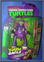 Donatello from Teenage Mutant Ninja Turtles - Nickelodeon - Throw -N- Battle manufactured by Playmates [Front]
