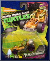 Donnie in Patrol Buggy from Teenage Mutant Ninja Turtles - Nickelodeon - T-Machines manufactured by Playmates [Front]