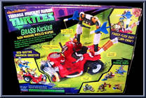 Grass Kicker from Teenage Mutant Ninja Turtles - Nickelodeon - Vehicles manufactured by Playmates [Back]
