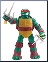 Head Droppin' Raphael (Deluxe) from Teenage Mutant Ninja Turtles - Nickelodeon - Head Droppin' manufactured by Playmates [Loose]
