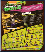 Karai from Teenage Mutant Ninja Turtles - Nickelodeon - Basic Series manufactured by Playmates [Back]