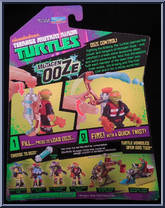 Ooze Launchin' Leo from Teenage Mutant Ninja Turtles - Nickelodeon - Mutagen Ooze manufactured by Playmates [Back]