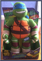 Leonardo from Teenage Mutant Ninja Turtles - Nickelodeon - Ninja Practice Pal manufactured by Playmates [Front]