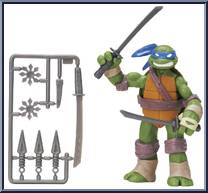 Leonardo from Teenage Mutant Ninja Turtles - Nickelodeon - Basic Series manufactured by Playmates [Loose]