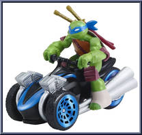 Leo in AT-3 from Teenage Mutant Ninja Turtles - Nickelodeon - T-Machines manufactured by Playmates [Loose]