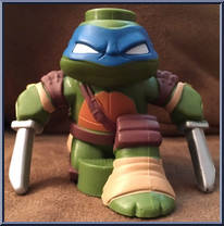 Leonardo from Teenage Mutant Ninja Turtles - Nickelodeon - Stackable Mystery manufactured by Playmates [Loose]