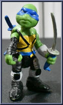 OOTS Leonardo from Teenage Mutant Ninja Turtles - Nickelodeon - Surprise Mini Figures - Series 2 manufactured by Playmates [Loose]
