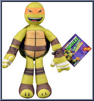 Michelangelo from Teenage Mutant Ninja Turtles - Nickelodeon - Sling Shouts manufactured by Playmates [Front]
