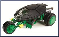 Ninja Stealth Bike (with Raph) from Teenage Mutant Ninja Turtles - Nickelodeon - Vehicles manufactured by Playmates [Loose]