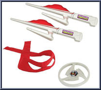Dimension X: Raphael Ninja Combat Gear from Teenage Mutant Ninja Turtles - Nickelodeon - Role Play manufactured by Playmates [Loose]