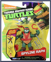 Raph from Teenage Mutant Ninja Turtles - Nickelodeon - Spyline manufactured by Playmates [Front]