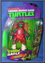 Raphael from Teenage Mutant Ninja Turtles - Nickelodeon - Throw -N- Battle manufactured by Playmates [Front]