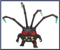 Spider Bytez from Teenage Mutant Ninja Turtles - Nickelodeon - Basic Series manufactured by Playmates [Loose]