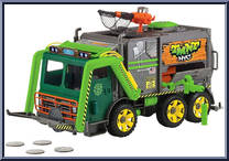 Trash Truck from Teenage Mutant Ninja Turtles - Nickelodeon - Vehicles manufactured by Playmates [Loose]