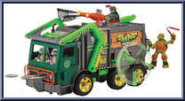 Trash Truck from Teenage Mutant Ninja Turtles - Nickelodeon - Vehicles manufactured by Playmates [Loose]