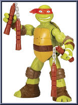 Turtle Talkin' Michelangelo from Teenage Mutant Ninja Turtles - Nickelodeon - Basic Series manufactured by Playmates [Loose]