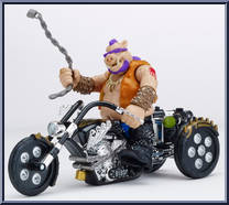Bebop (with Chrome Trike) from Teenage Mutant Ninja Turtles - Out of the Shadows - Bikes manufactured by Playmates [Loose]