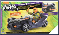 Polaris Slingshot (with Michelangelo) from Teenage Mutant Ninja Turtles - Out of the Shadows - Bikes manufactured by Playmates [Front]