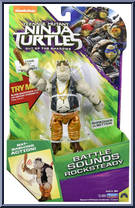 Rocksteady from Teenage Mutant Ninja Turtles - Out of the Shadows - Battle Sounds manufactured by Playmates [Front]