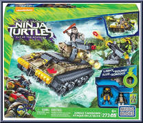 Jungle Takedown from Teenage Mutant Ninja Turtles - Out of the Shadows - Basic Series manufactured by Mega Bloks [Front]