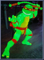 Michelangelo (Mutagen Ooze Glow) from Teenage Mutant Ninja Turtles - Ultimates! manufactured by Super7 [Loose]