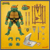 Michelangelo from Teenage Mutant Ninja Turtles - Ultimates! manufactured by Super7 [Loose]