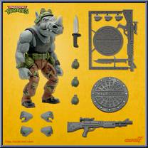 Rocksteady from Teenage Mutant Ninja Turtles - Ultimates! manufactured by Super7 [Loose]