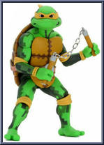 Michelangelo from Teenage Mutant Ninja Turtles - Turtles in Time - Basic Series manufactured by Neca [Loose]