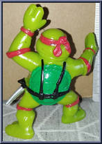 Raphael from Teenage Mutant Ninja Turtles - 2.5" Scale manufactured by Yolanda [Loose]