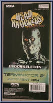 Endoskeleton (Judgment Day) from Terminator - Head Knockers manufactured by Neca [Back]