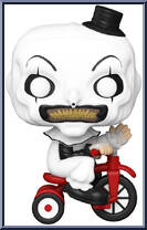 Art the Clown with Bike Action Figure